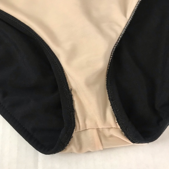 Slimming 1Piece SwimSuit Builtin Underwire Carol Wior Black Green Purple Shirred - Picture 10 of 16